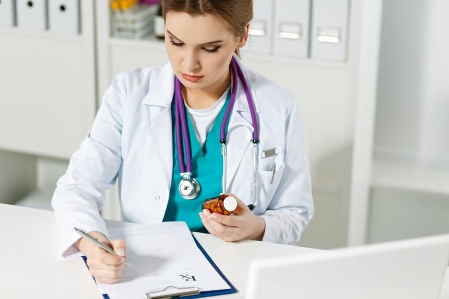 prescription of antiparasitic drugs